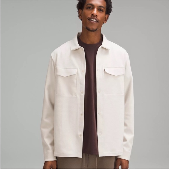 NWT Lululemon gridliner fleece overshirt - Picture 1 of 7